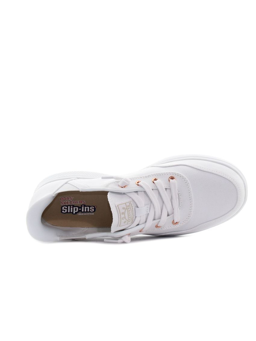 Skechers - Skip Cute B Cute Sweet alb femei sneakeri