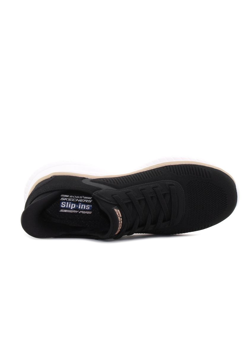 Skechers - Slip-Ins Bobs Squad Chaos Current Muse negru femei fitness sneakeri