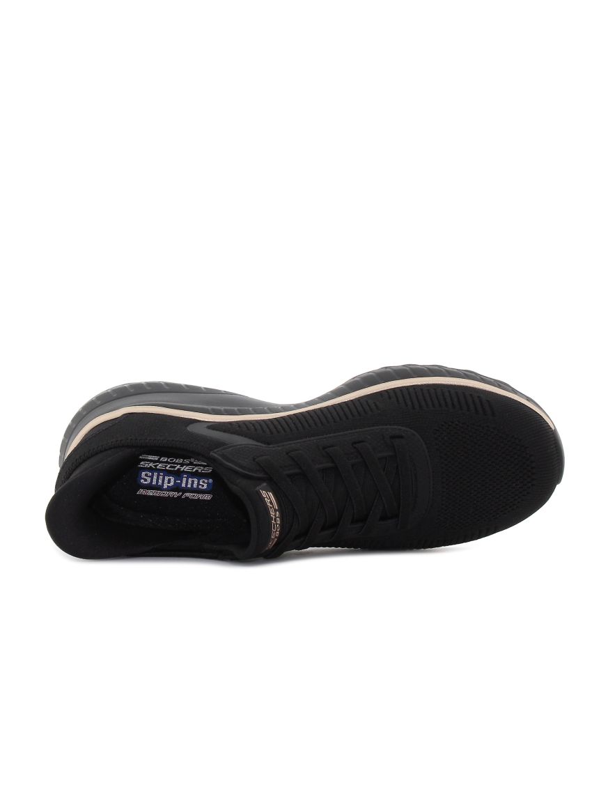 Skechers - Slip-Ins Bobs Squad Chaos Current Muse negru femei fitness sneakeri