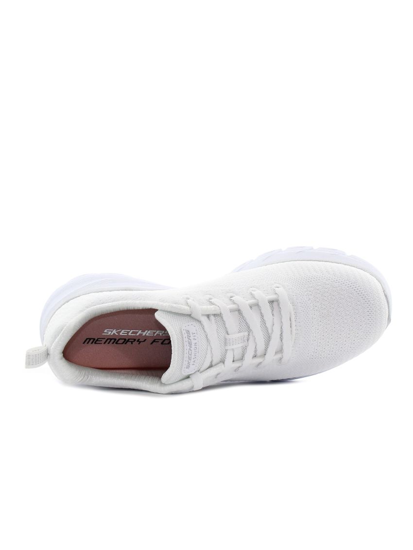 Skechers - Fashion Fit 2.0 Moonlight Glow alb femei sneakeri