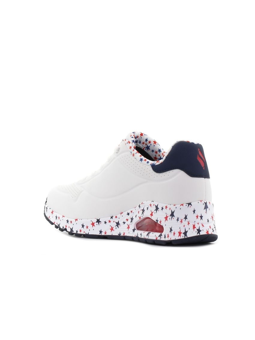 Skechers - Uno Free Stryde alb femei sneakeri