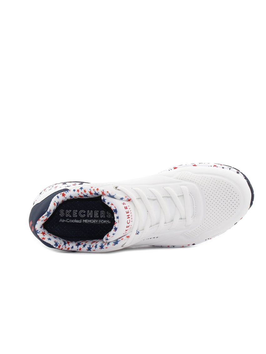 Skechers - Uno Free Stryde alb femei sneakeri