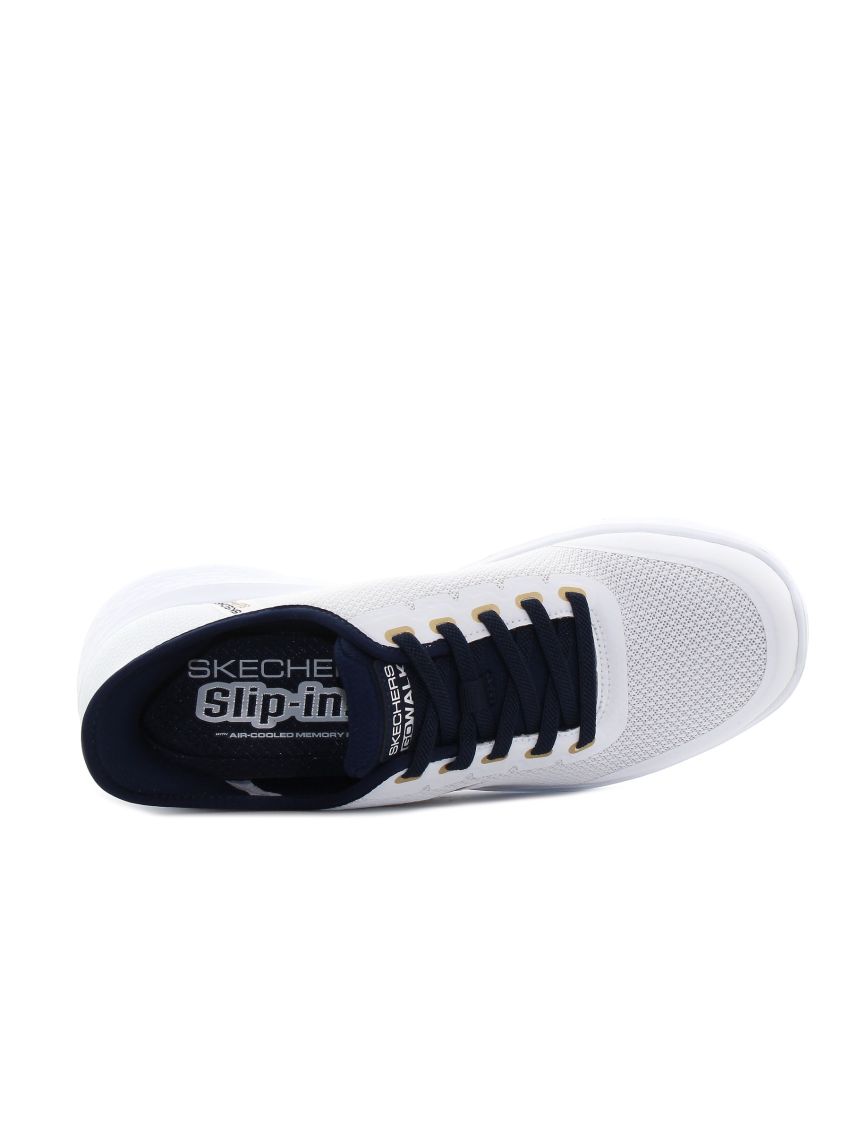 Skechers - Slip-Ins GO Walk Flex Netro alb bărbați sneakeri