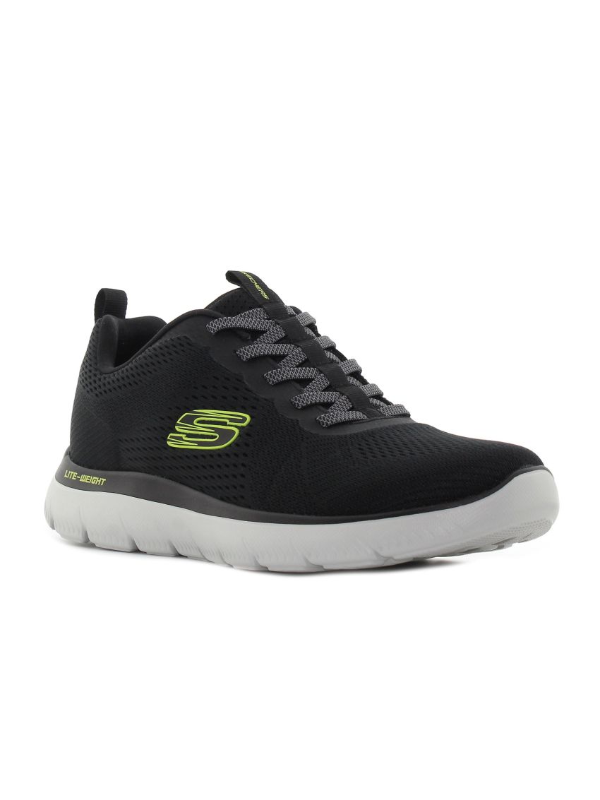 Skechers - Summits Eckler negru bărbați fitness sneakeri