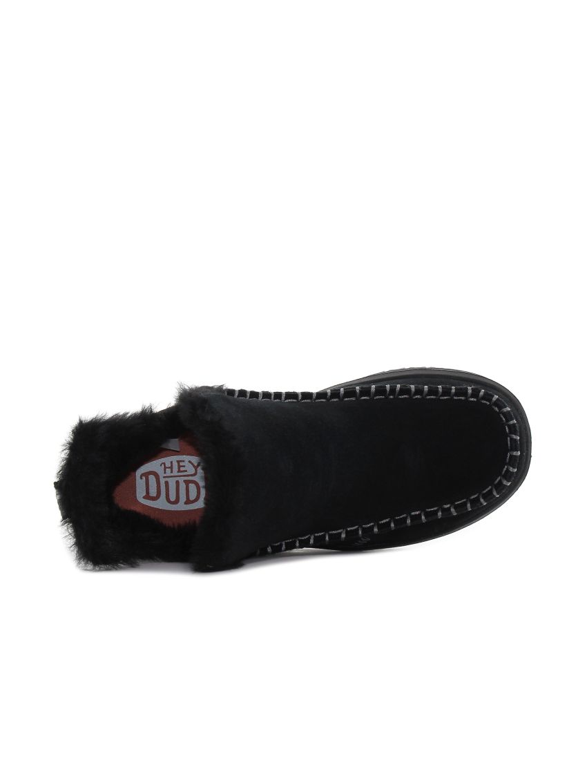 HeyDude - Camden Suede negru femei bocanci