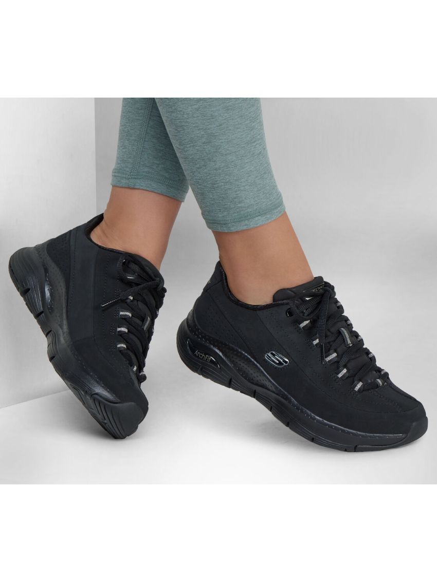 Skechers - Arch Fit Metro Skyline 149147-BBK negru femei casual fitness