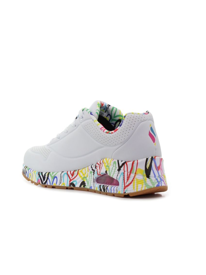 Skechers Uno Loving Love  155506-WHT