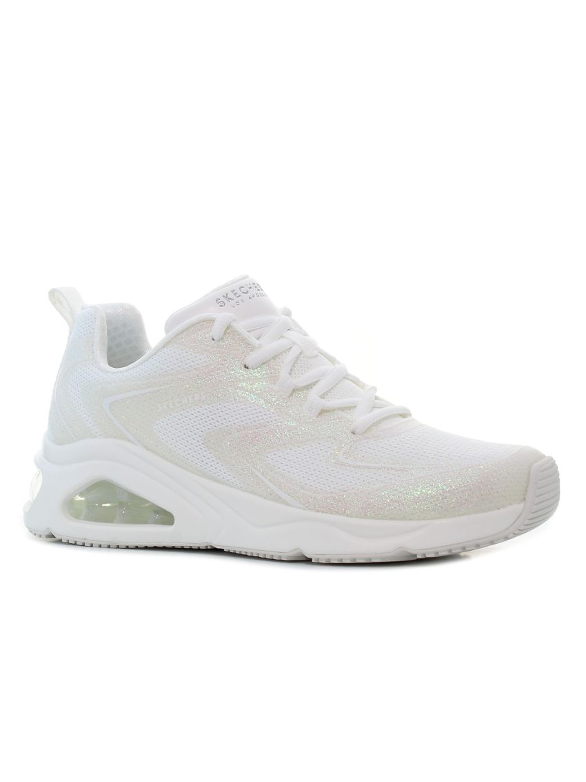 Skechers Tres Air Uno Glit Airy  177411-WHT