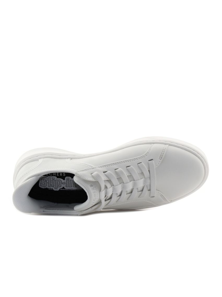 Skechers Slip Ins Court Break Double 183177-WHT