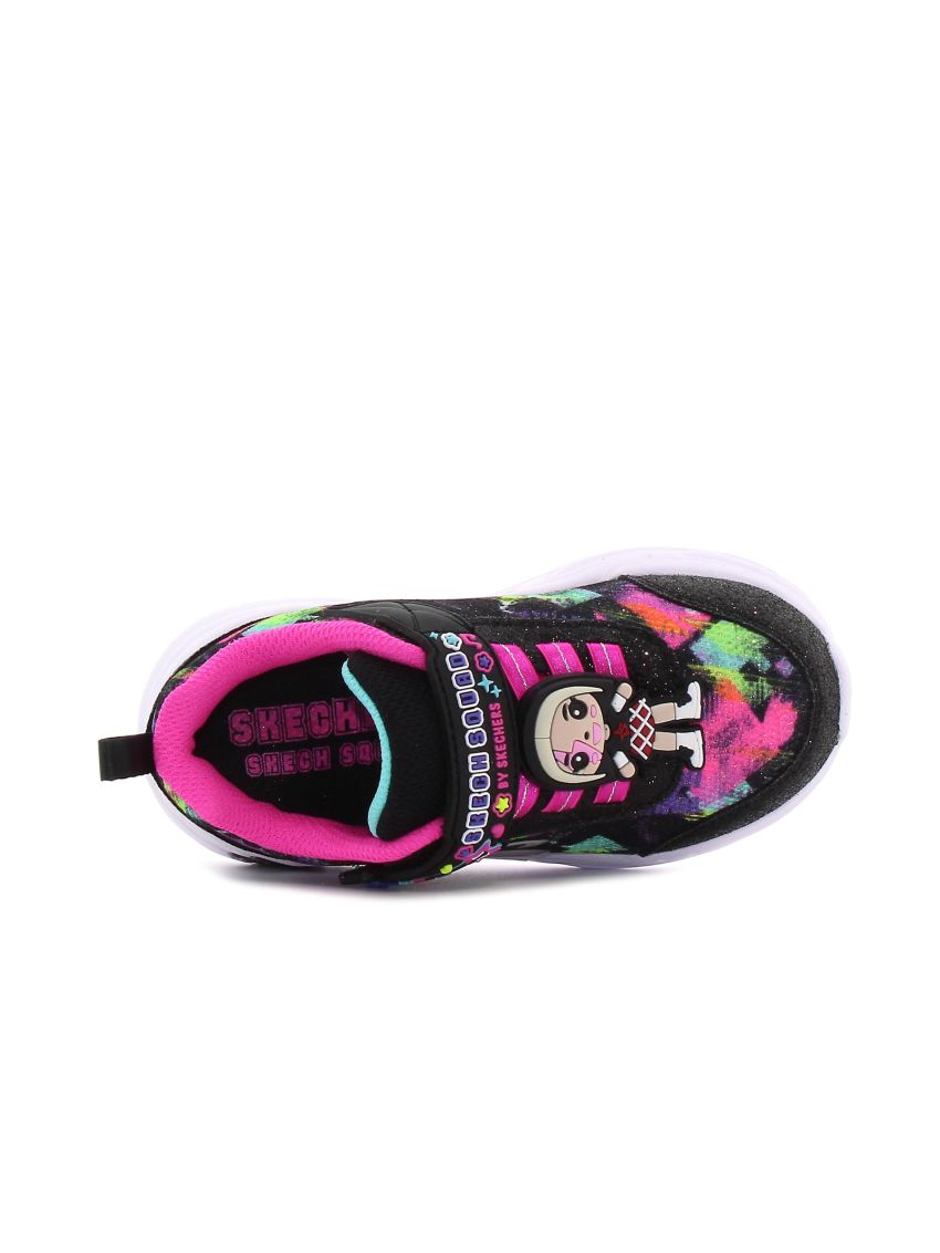 Skechers Snuggle Sneaks Skech Squad  302214N-BKMT