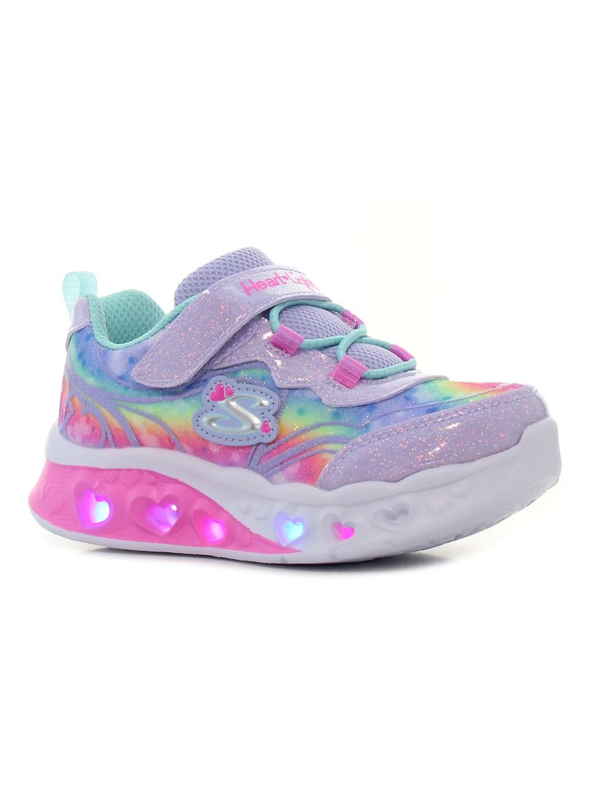 Skechers Flutter Heart Lights Groovy Swirl 303253N-LVAQ