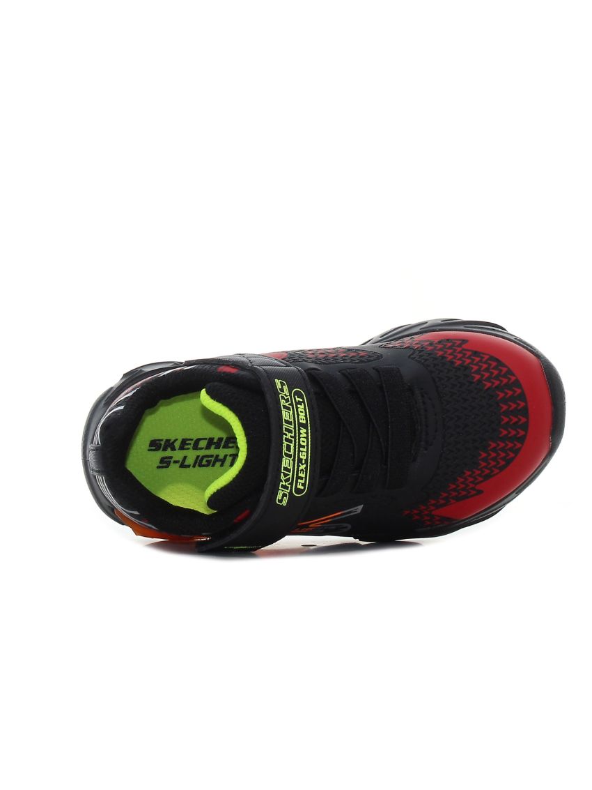 Skechers S Lights Flex Glow Bolt  400138N-BKRD