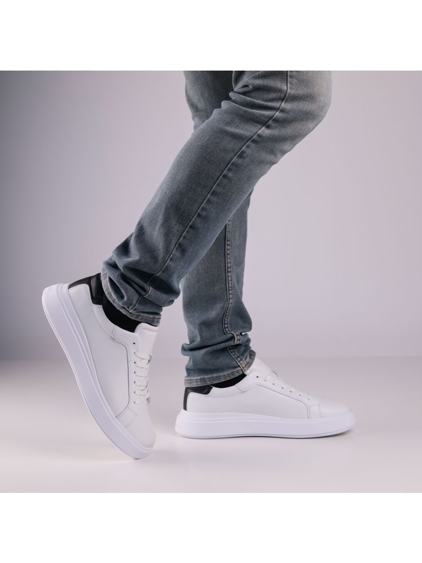 Calvin Klein Low Top Lace Up Lth  HM0HM01016-0K9