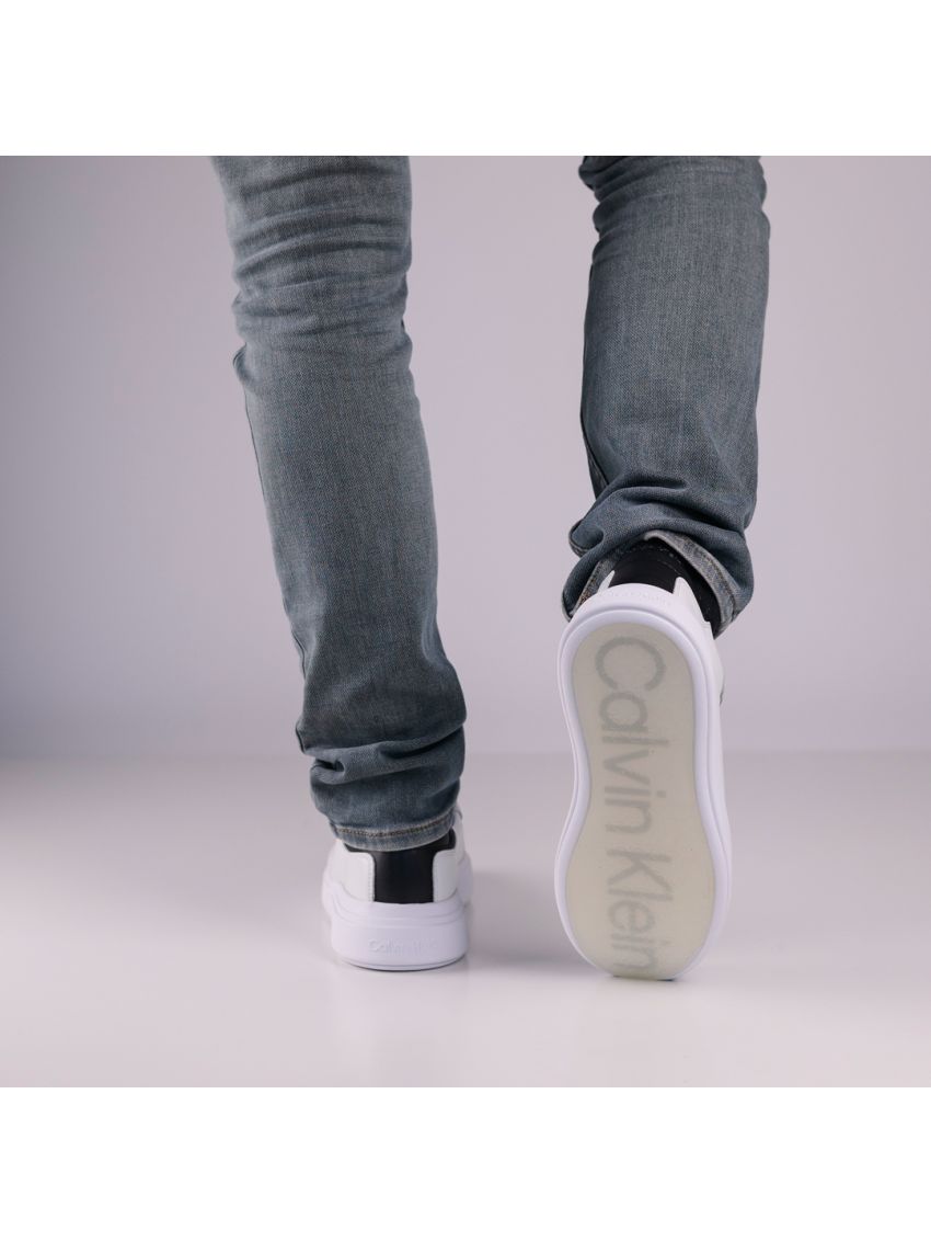 Calvin Klein Low Top Lace Up Lth  HM0HM01016-0K9