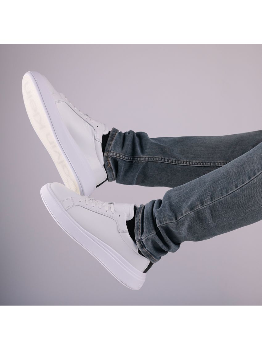 Calvin Klein Low Top Lace Up Lth  HM0HM01016-0K9