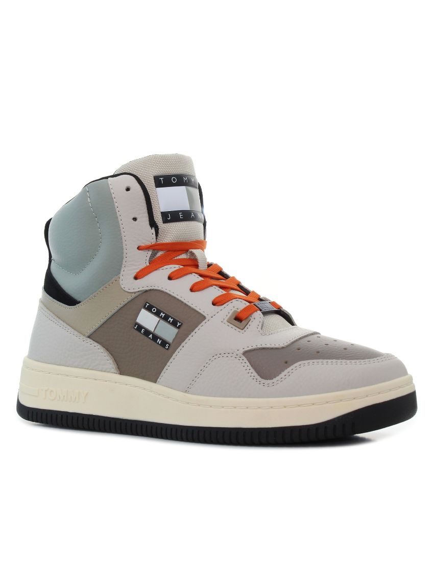 Tommy Hilfiger Basket Mid Leather EM0EM01258-AEV