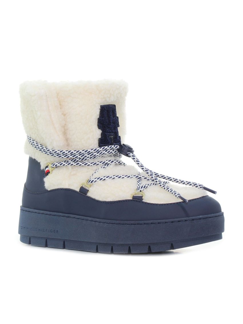 Tommy Hilfiger Faux Fur Snow Bootie FW0FW06850-DW6