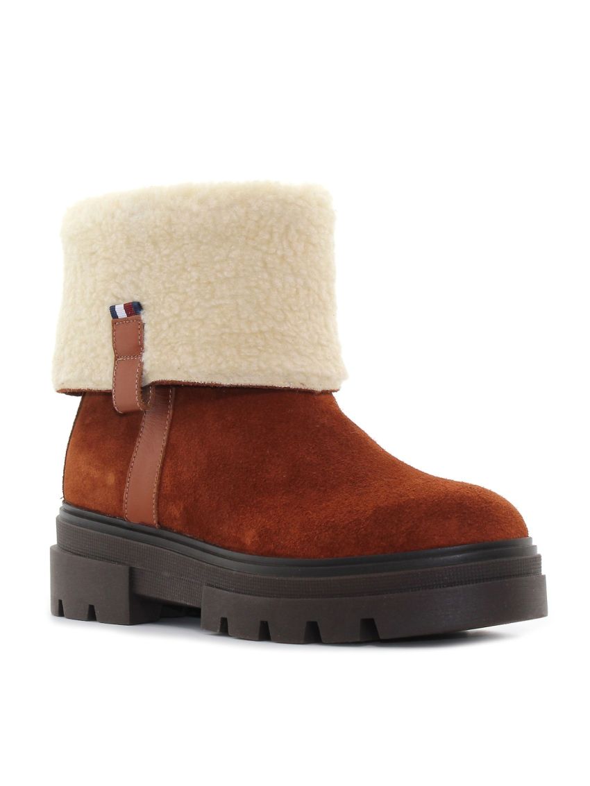 Tommy Hilfiger Faux Fur Suede  FW0FW08158-GPK