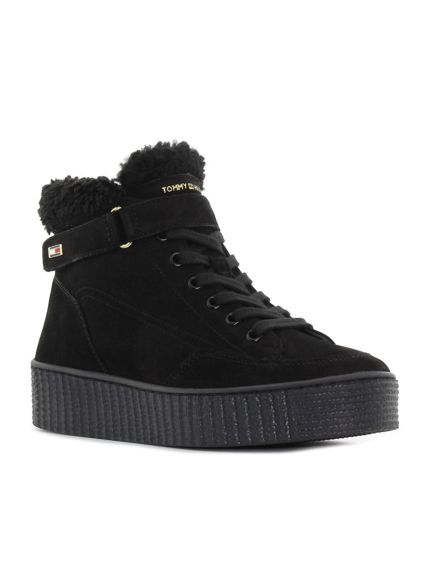 Tommy Hilfiger Faux Fur Nubuck  FW0FW08172-BDS