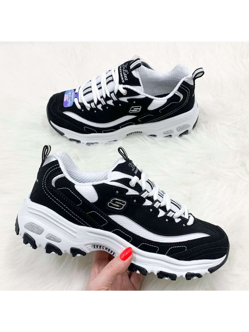 Skechers D Lites Biggest Fan  11930-BKW