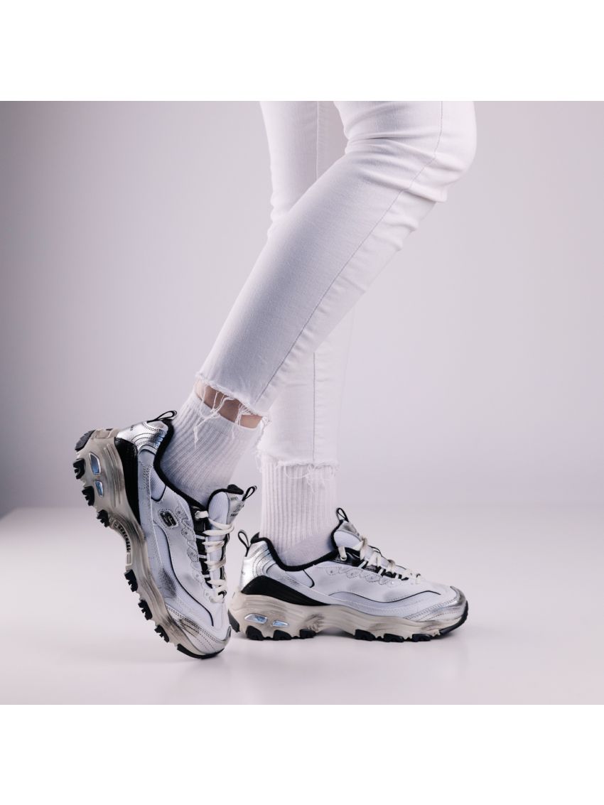 Skechers D Lites Vintage Vision  150245-WBKS