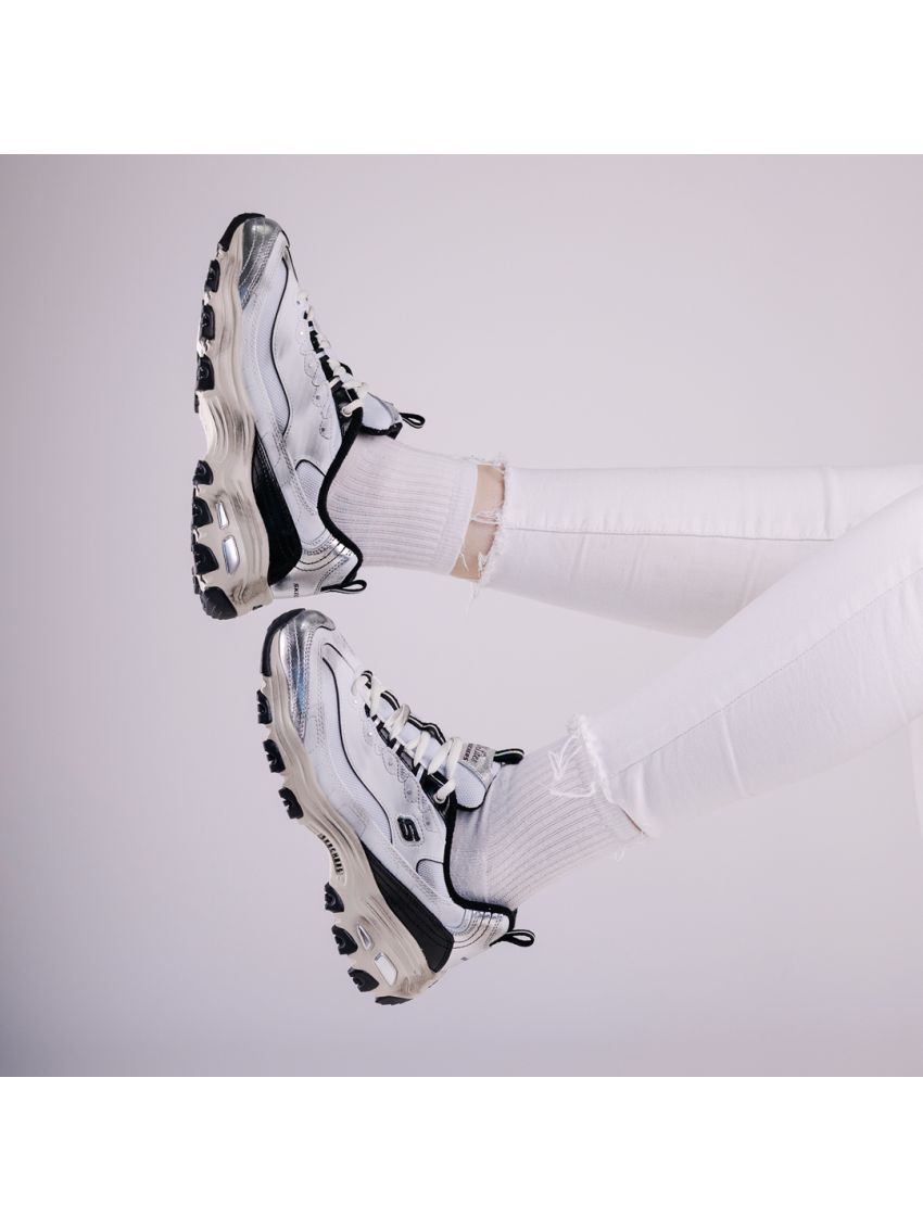 Skechers D Lites Vintage Vision  150245-WBKS