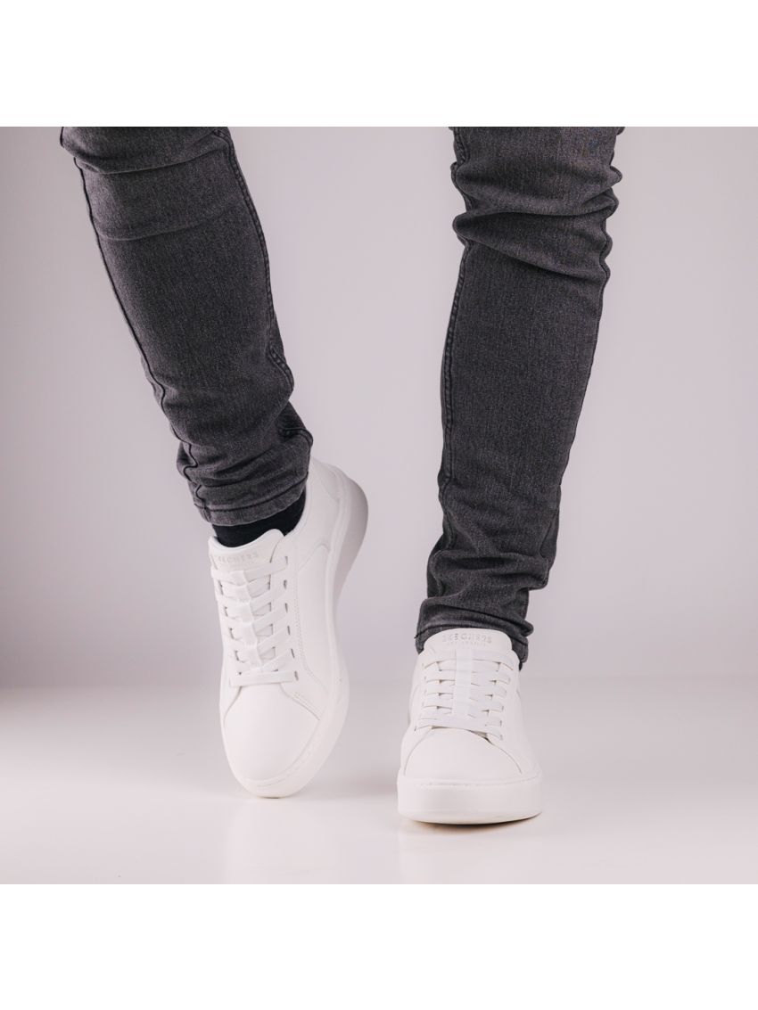 Skechers Slip Ins Court Break Double 183177-WHT