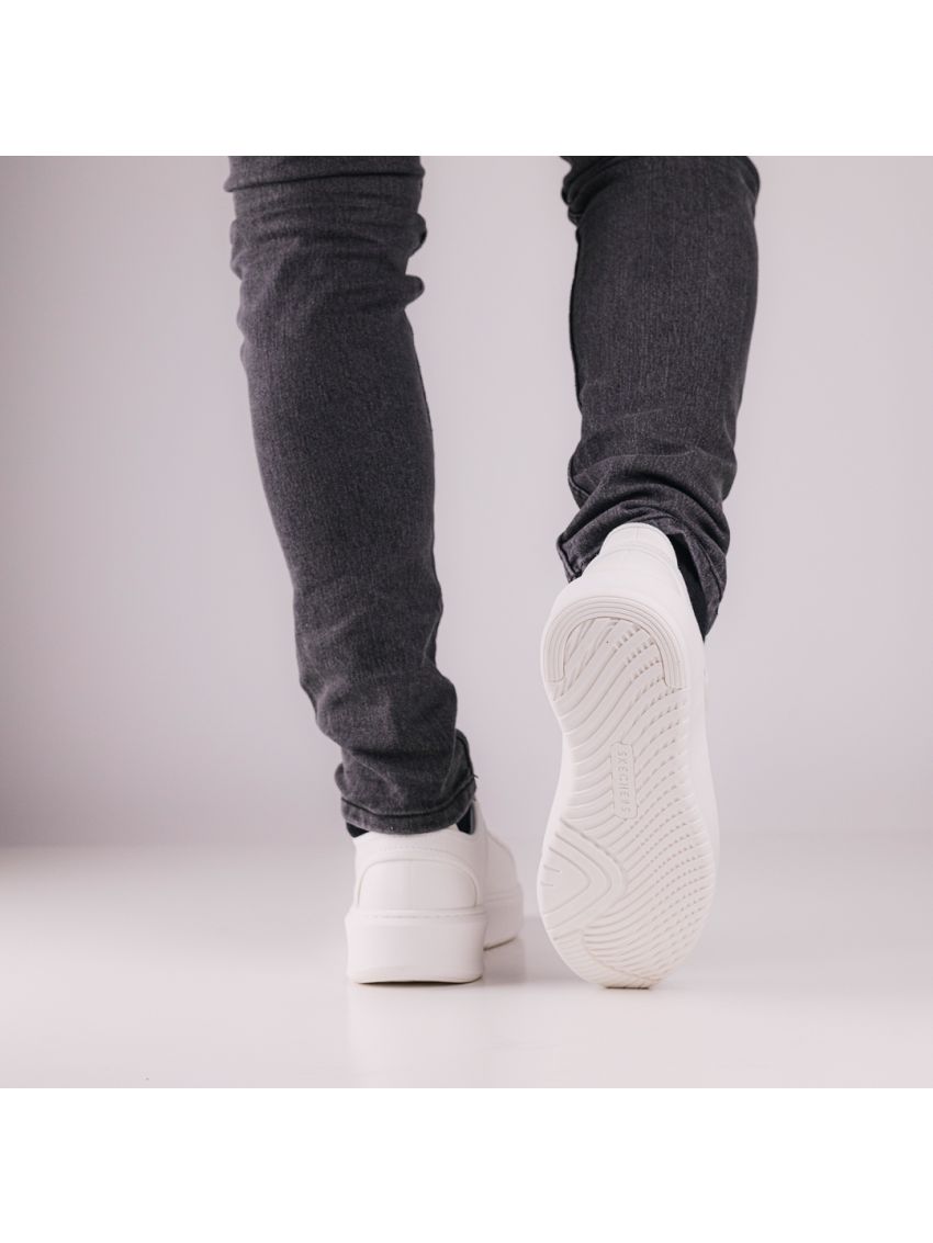 Skechers Slip Ins Court Break Double 183177-WHT