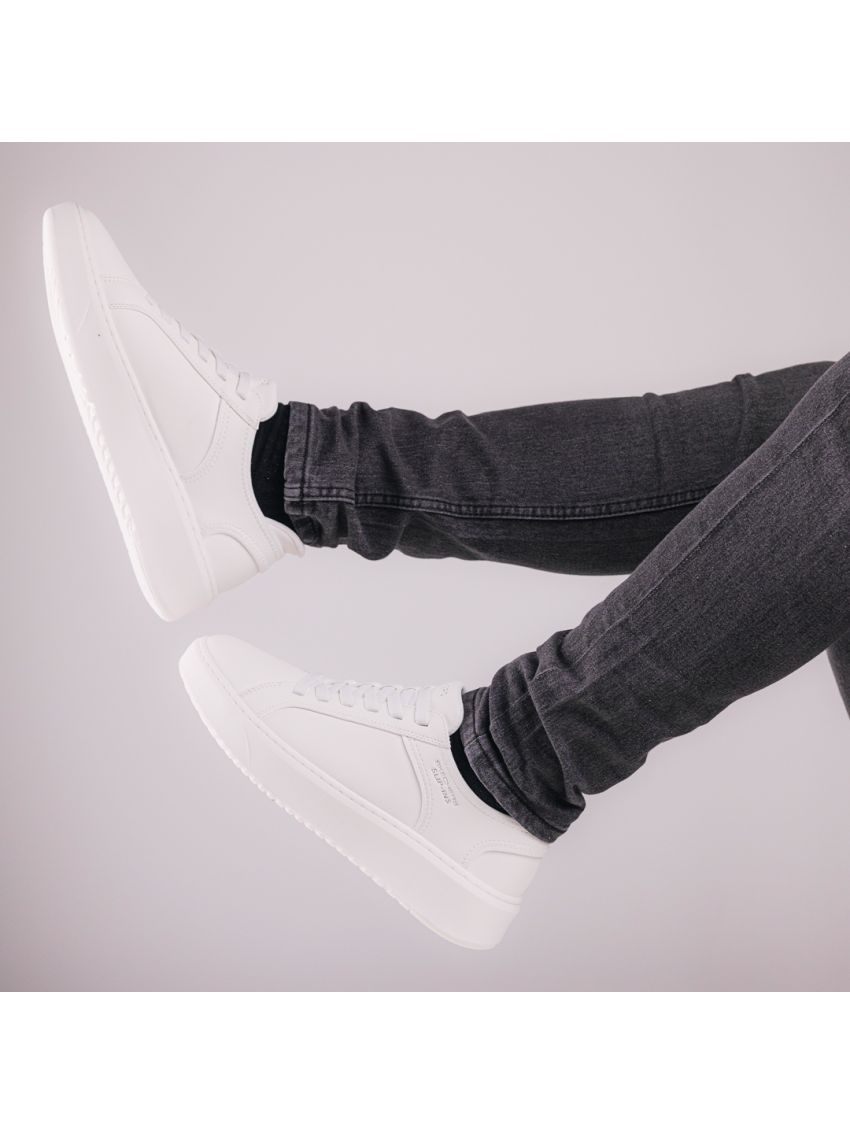 Skechers Slip Ins Court Break Double 183177-WHT