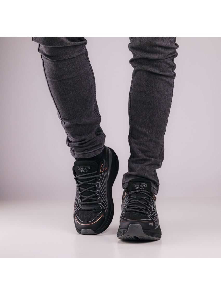 Skechers Slip Ins Max Cushioning Suspension Nitevizn  220936-BLK