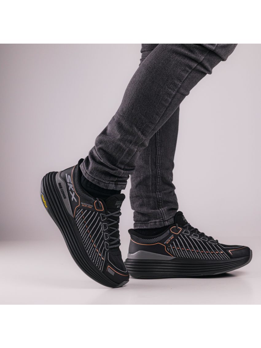 Skechers Slip Ins Max Cushioning Suspension Nitevizn  220936-BLK