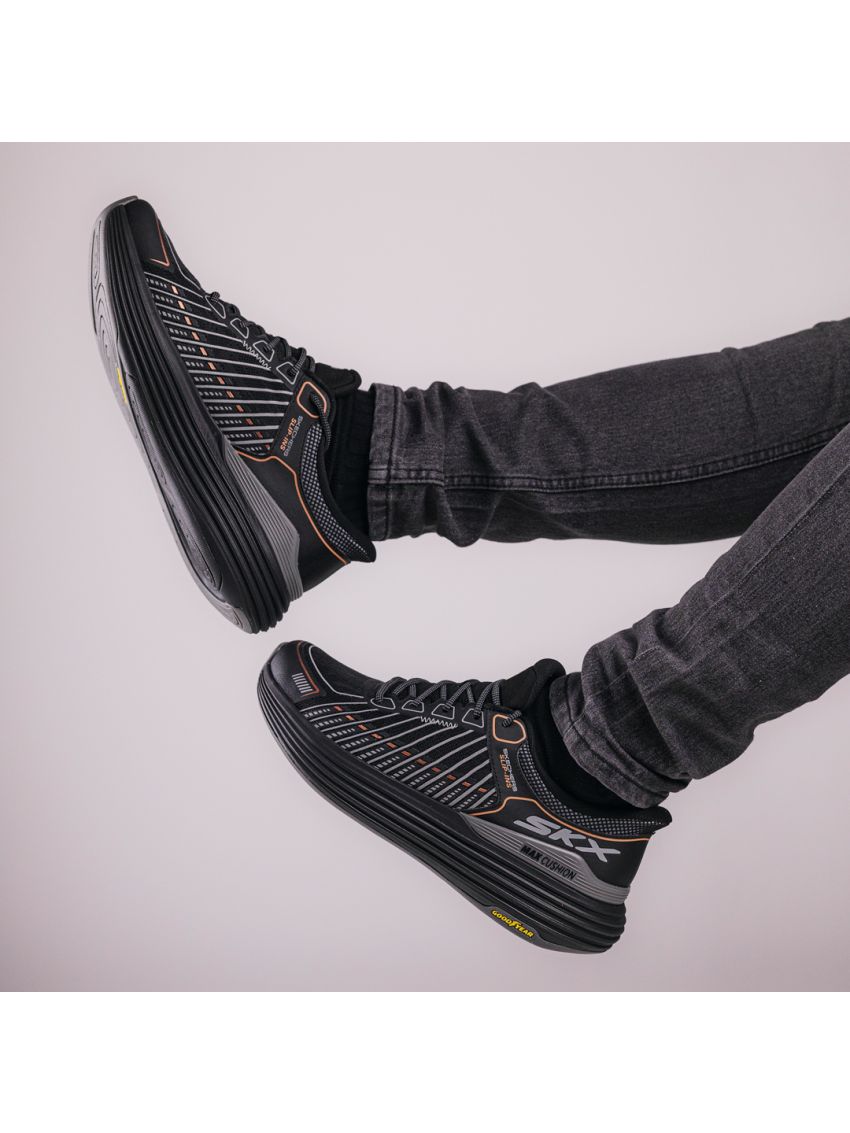 Skechers Slip Ins Max Cushioning Suspension Nitevizn  220936-BLK