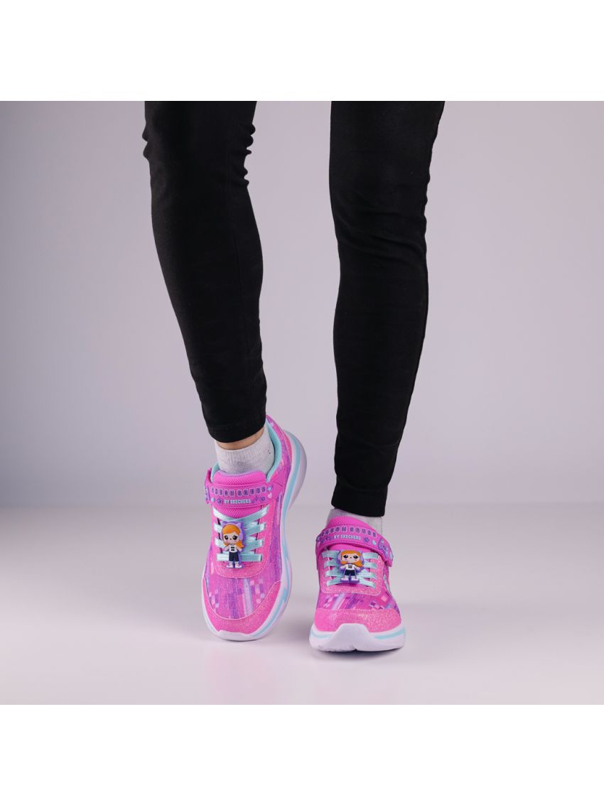 Skechers Snuggle Sneaks Skech Squad  302214N-PKMT