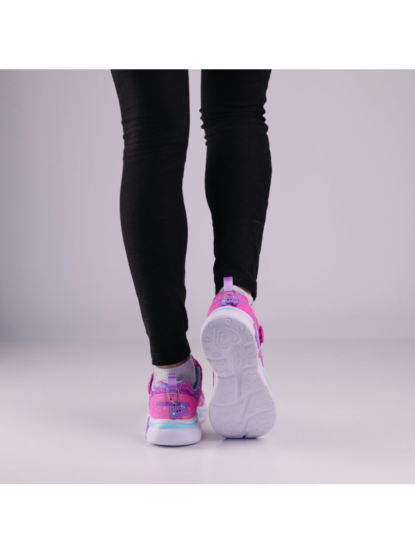 Skechers Snuggle Sneaks Skech Squad  302214N-PKMT