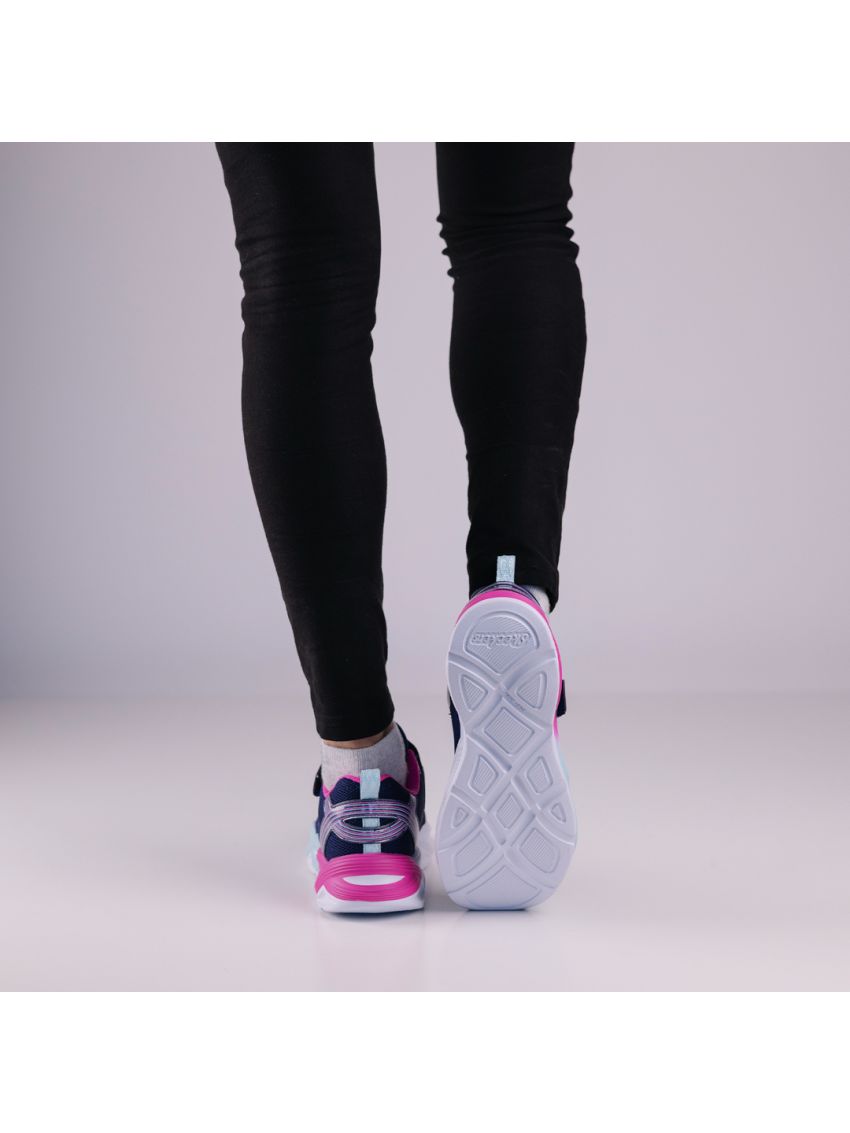 Skechers S Lights Twisty Glow  303717L-BKMT