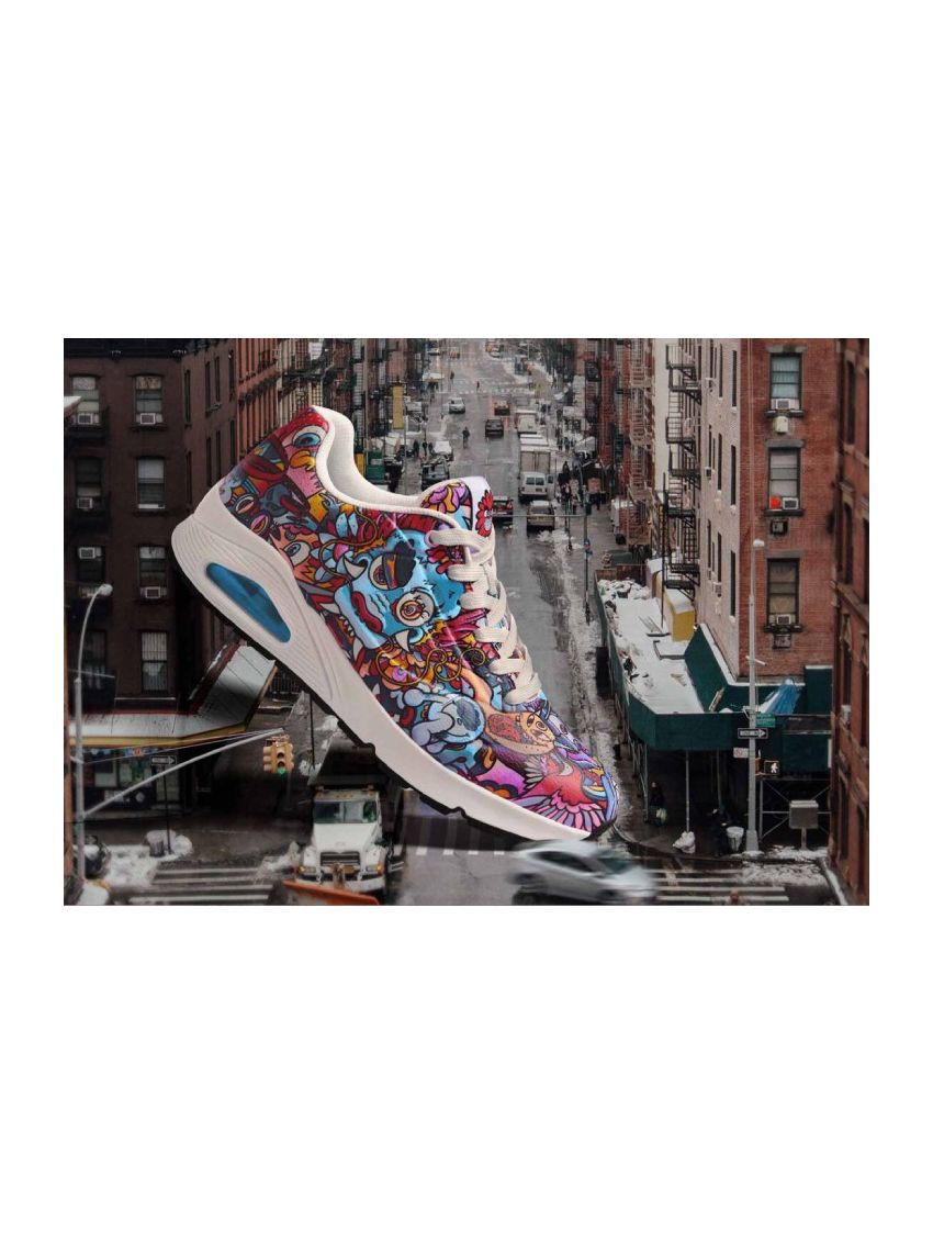 Skechers Uno Color Doodle 177973-MLT