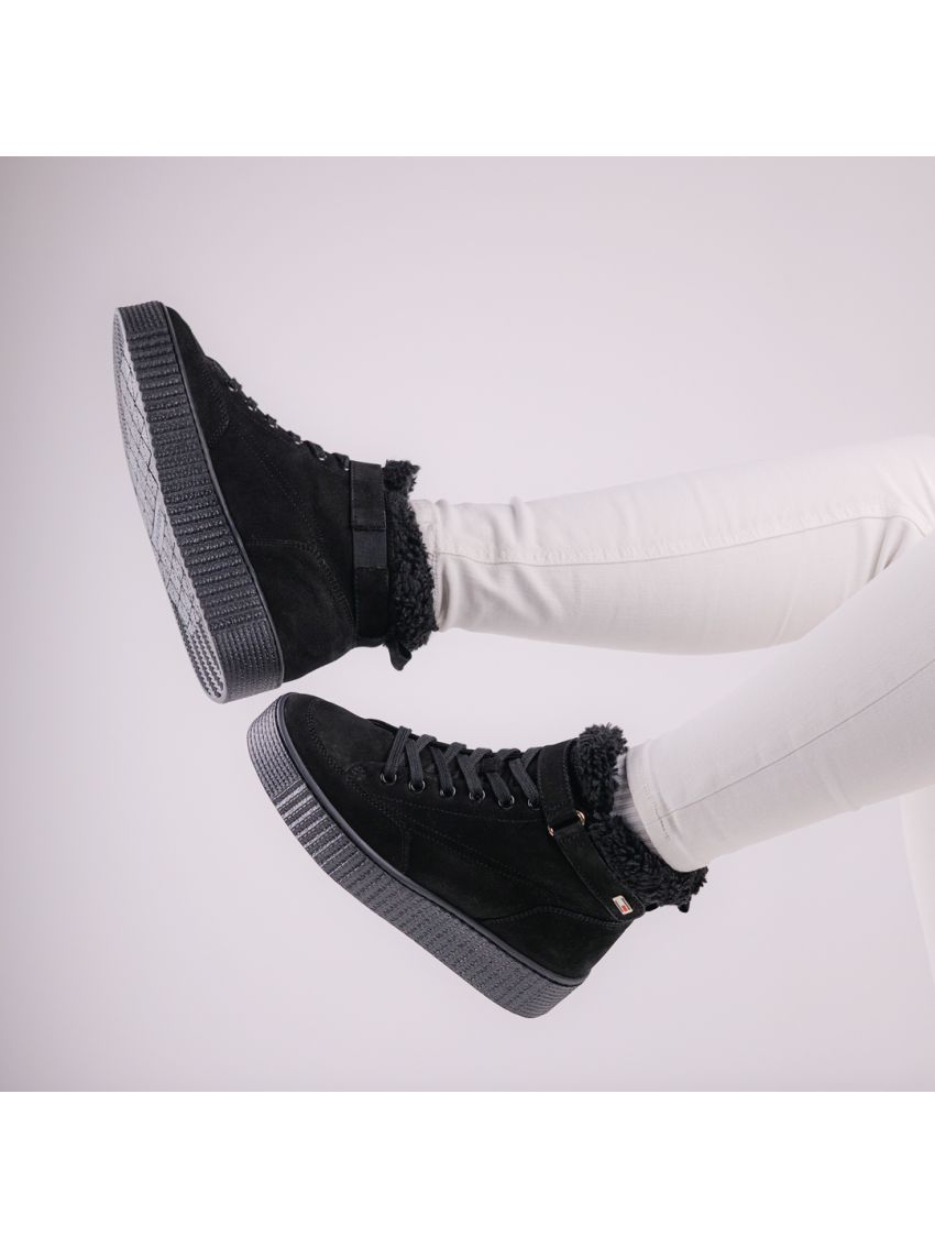 Tommy Hilfiger Faux Fur Nubuck  FW0FW08172-BDS