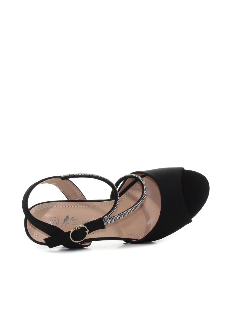 Bosido - Dorina W1017-1-BL negru femei pantofi de stradă tocuri