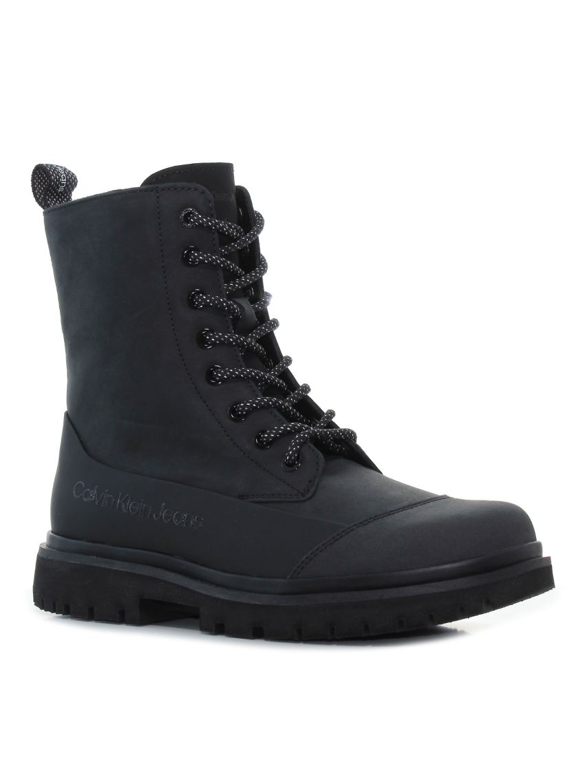 Calvin Klein Chunky Combat Laceup Boot YW0YW01066-BEH