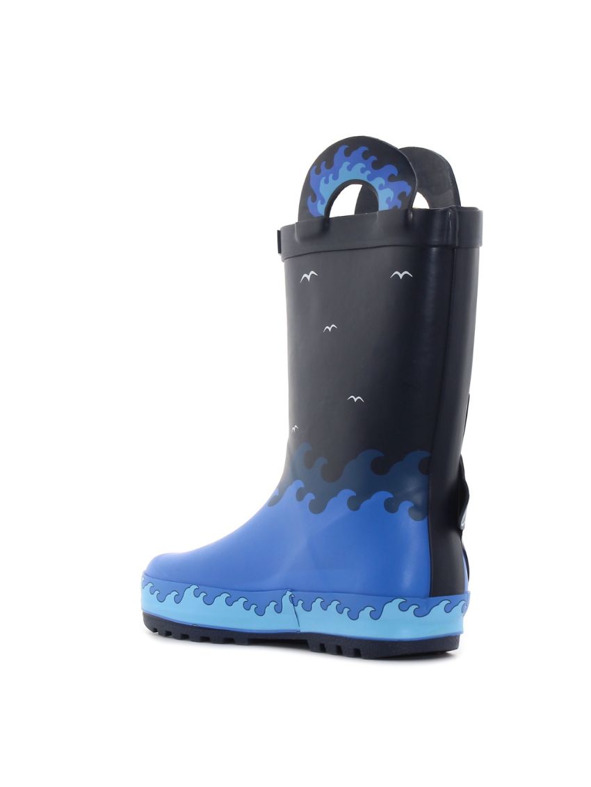 Wink - Aqqo bluemarin băieți cizme de cauciuc
