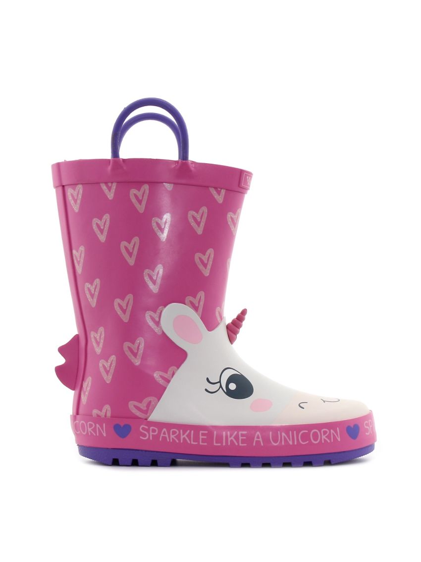 Wink - Aqqo roz bebe cizme de cauciuc