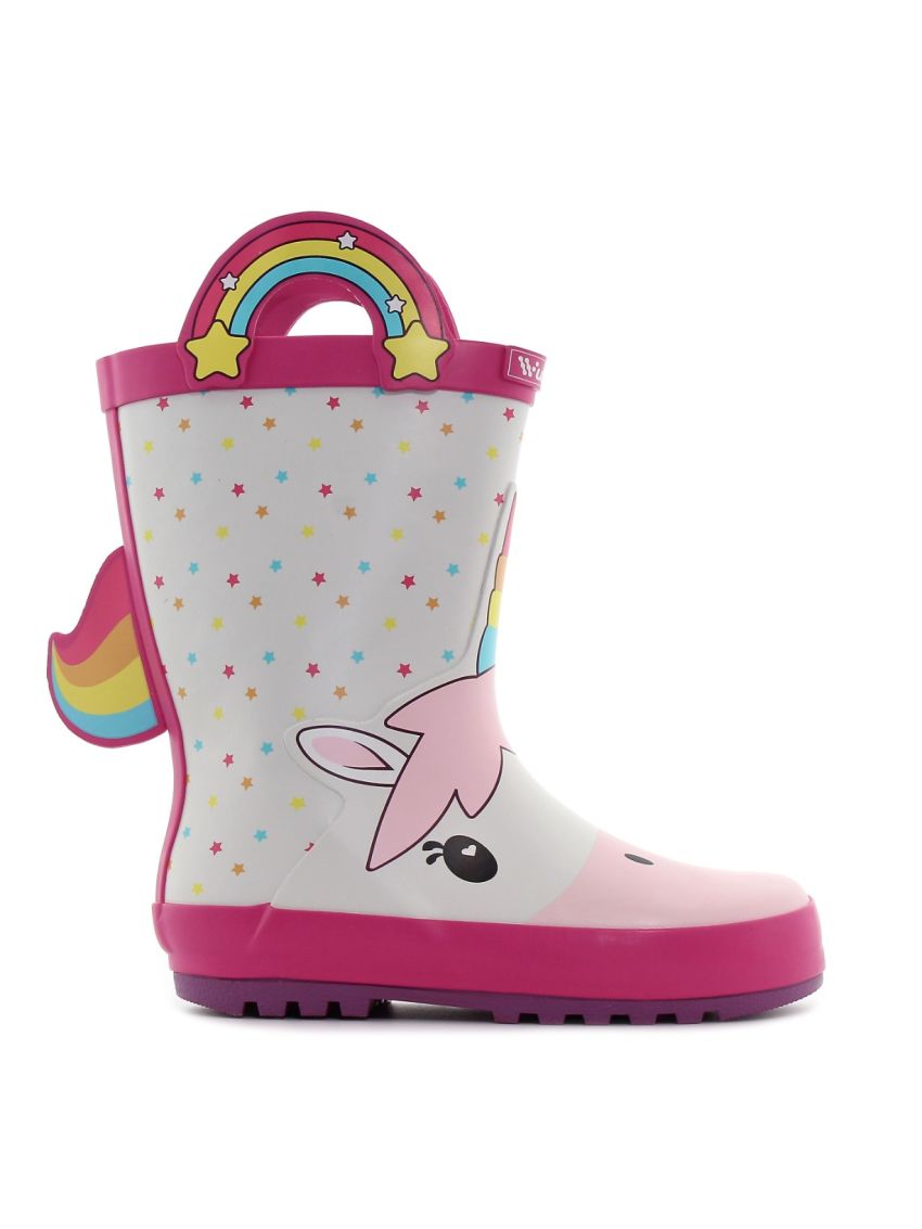 Wink - Aqqo gri fete cizme de cauciuc