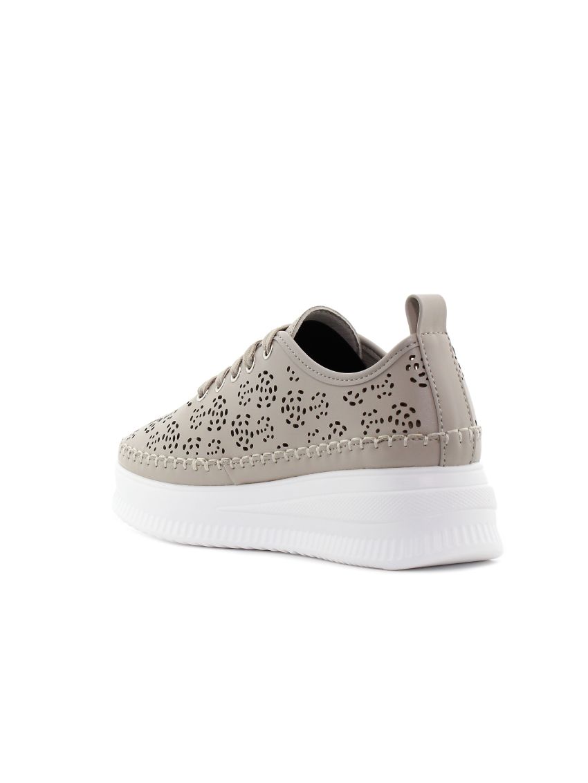 Yolera - Pattern bej femei sneakeri