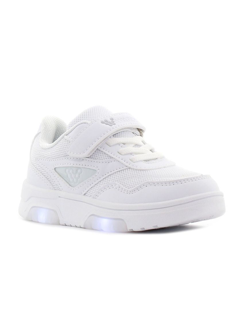 Wink - Corym alb băieți sneakeri cu lumini