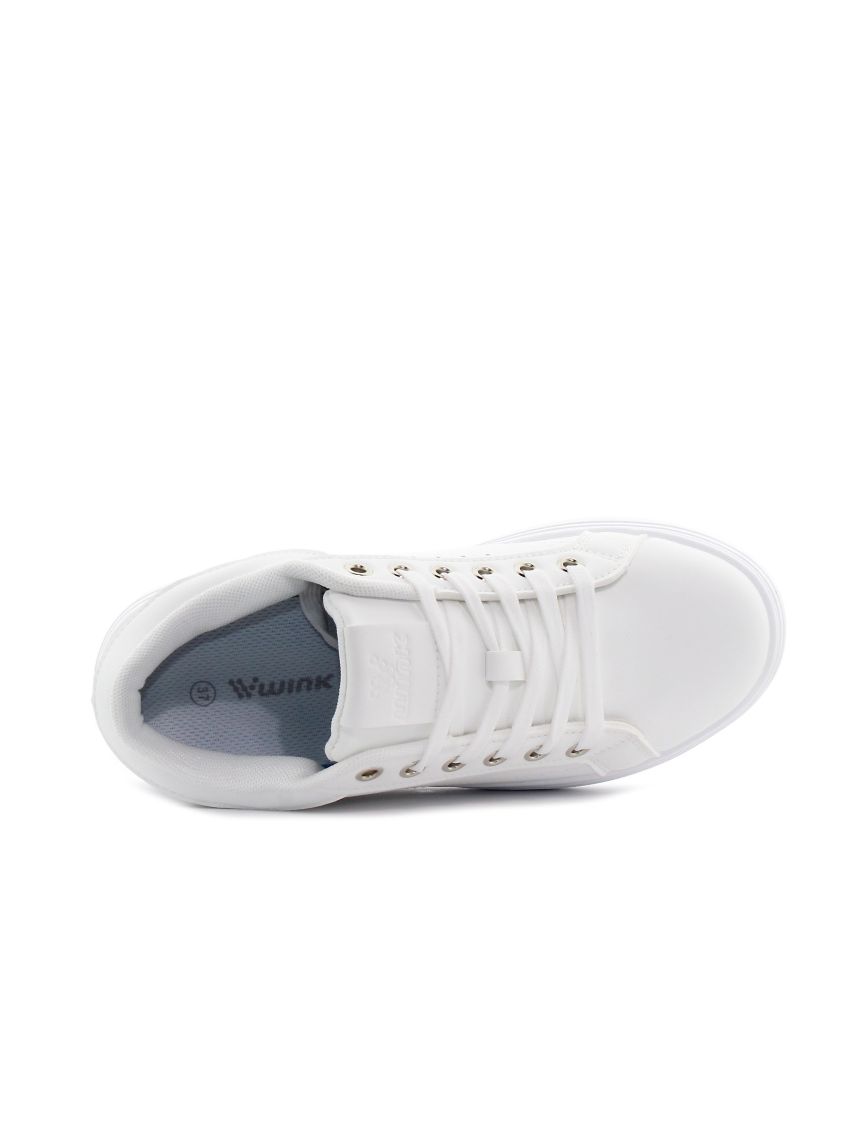 Wink - Saida alb femei sneakeri wink sneaker