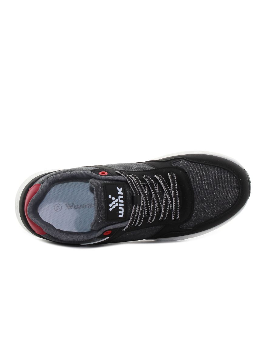 Wink - Zyldan negru bărbați sneakeri wink sneaker