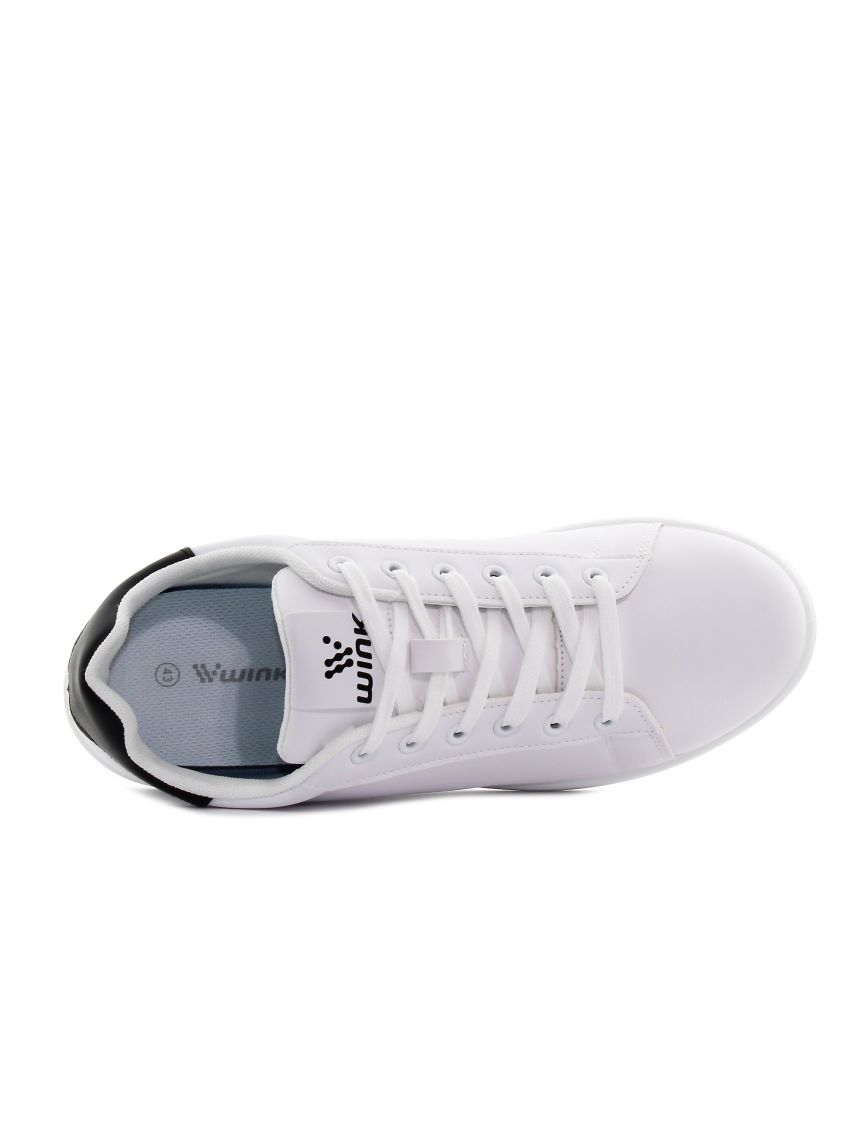 Wink - Cyran alb bărbați sneakeri wink sneaker
