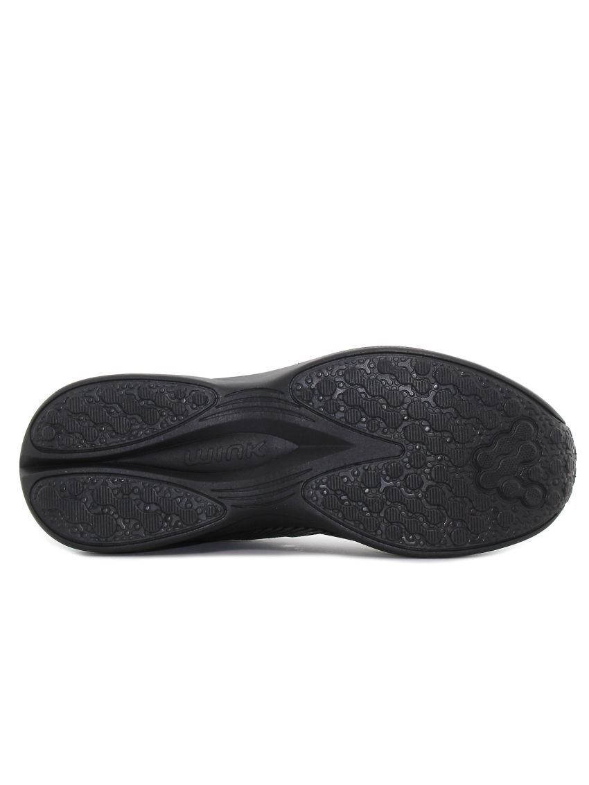 Wink - Exown Silor negru bărbați fitness sneakeri
