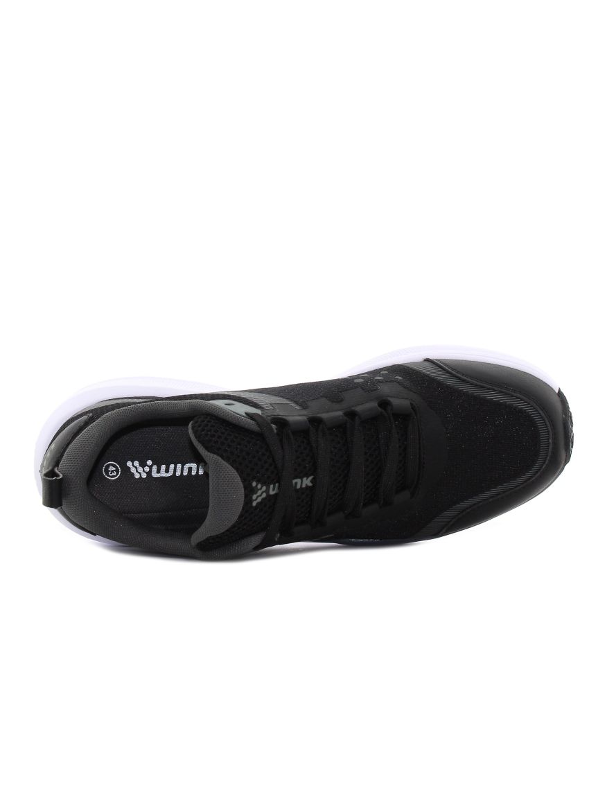 Wink - Exown Silar negru bărbați fitness sneakeri