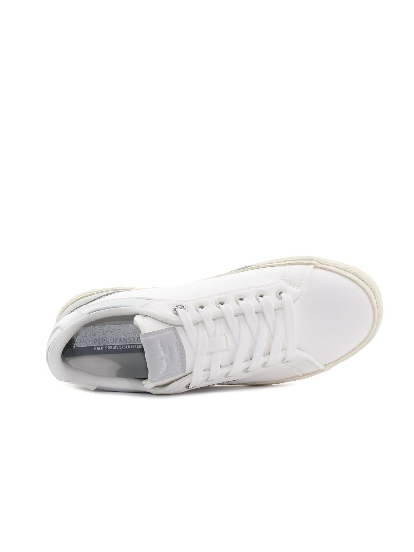 Pepe - Jeans Kenton Court W alb femei sneakeri